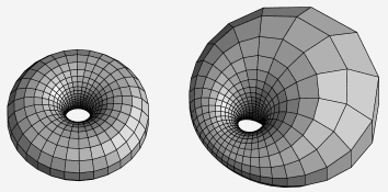 [A torus and a cyclide]